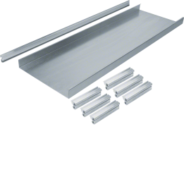 Hager AKU2500401 On-Floor Trunking Base 250x40mm