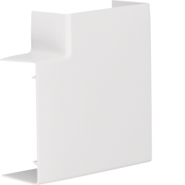 Hager LFF4009059016 Flat Angle for LF/LFF Trunking 40x90mm Traffic White