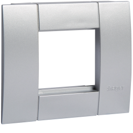 Hager GT451ALU Outlet Box 1 Gang 45x45mm Aluminium