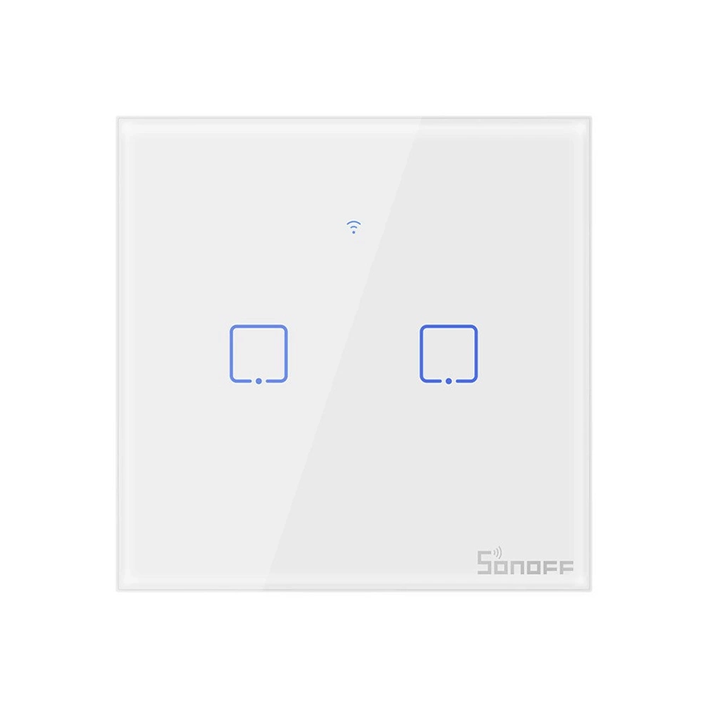 Smart Switch WiFi Sonoff T0 EU TX (2-kanaliline)