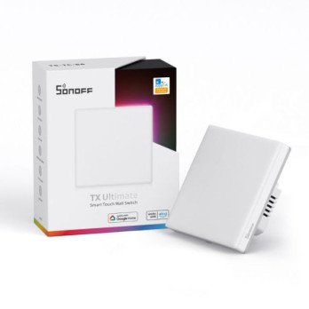 Sonoff TX Ultimate T5 EU 1C 1 grupas viedais WiFi + eWeLink-Remote (Bluetooth) sienas skarienjutigais gaismas sledzis