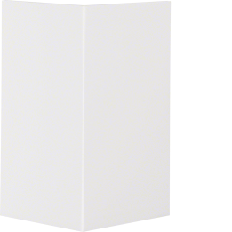 Hager L92889010 External Corner Lid, PVC, White (RAL 9010)