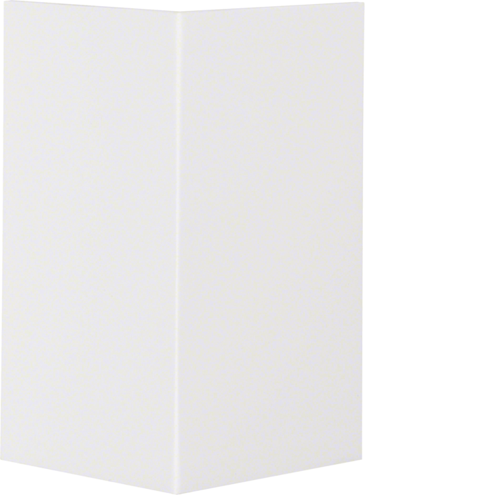 Hager L92889010 External Corner Lid, PVC, White (RAL 9010)