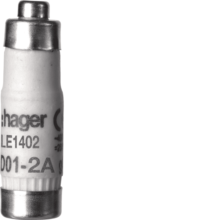 Предохранитель Hager LE1402, D01 E14, 2A, 400V, gG