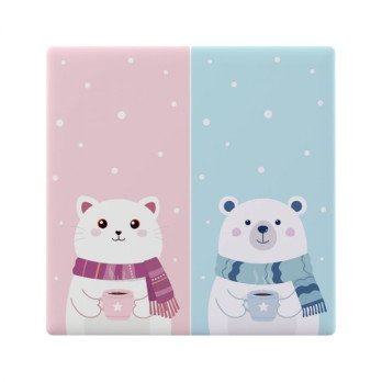 Sonoff Cartoon design etupaneeli TX Ultimate T5 2C seinakytkimelle