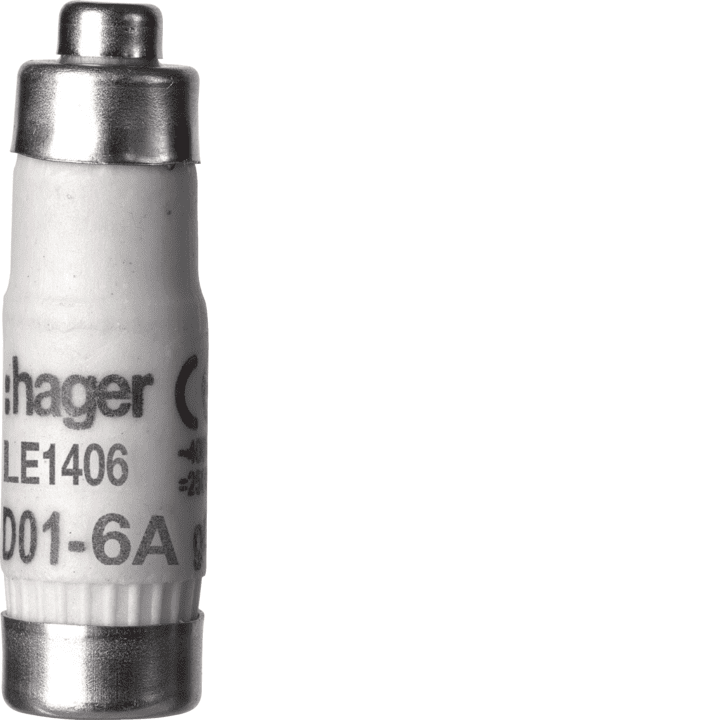 Предохранитель Hager LE1406 D01 E14, 6A, 400V, gG