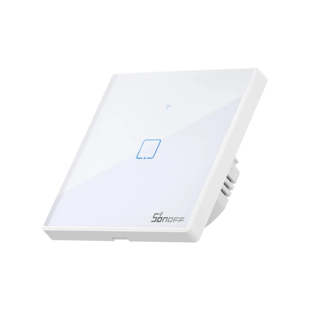 Smart Switch WiFi + RF 433 Sonoff T2 EU TX (1-kanavainen) paivitetty