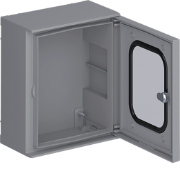 Hager FL254B Polycarbonate Enclosure Orion+ Transparent Door 350x300x160 mm