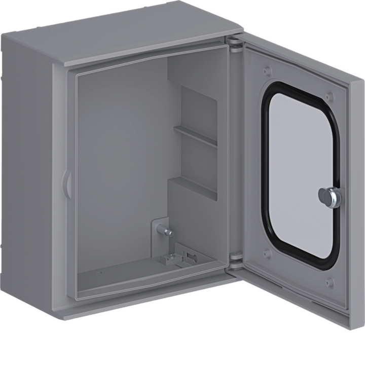 Hager FL254B Polycarbonate Enclosure Orion+ Transparent Door 350x300x160 mm