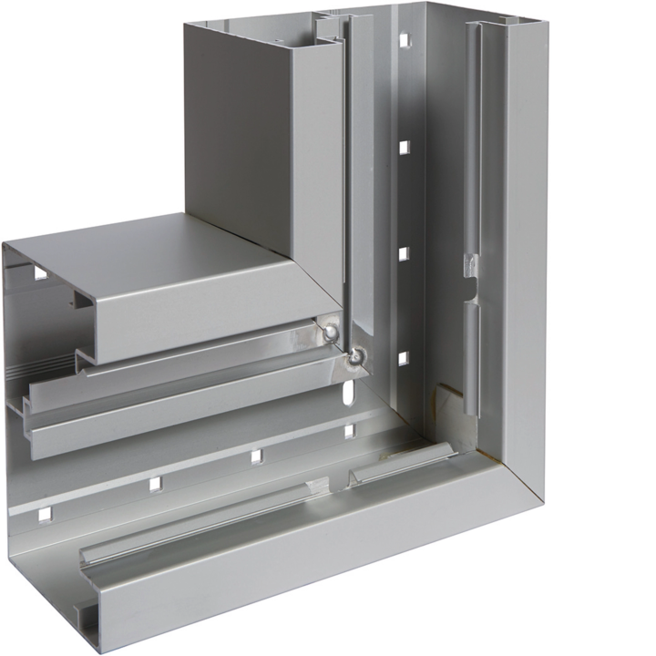Hager BRA851305ELN Flatcorner Internal Corner for Floor Box