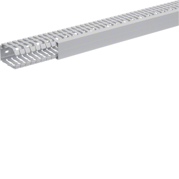 Hager BA760040 Slotted Panel Trunking 60x40mm, Grey