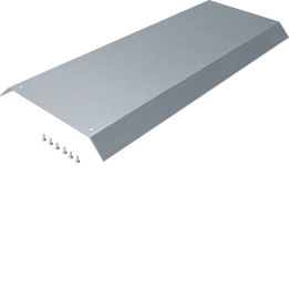Hager AKB82500402 Blind Lid 800mm 45° Two-Sided for AK 250x40 Trunking