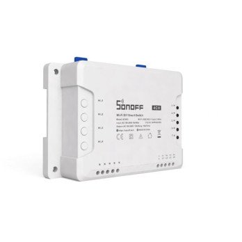 Sonoff 4CH (R3) WiFi smart 230V AC relay switch with 4 channels