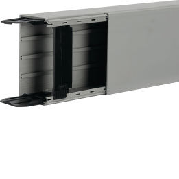 Hager Liféa FB6011007030 Cable Trunking 60x110mm, Grey, 2m