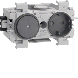 Hager GS11019011 Smart Socket with Switch, UK Type G, White