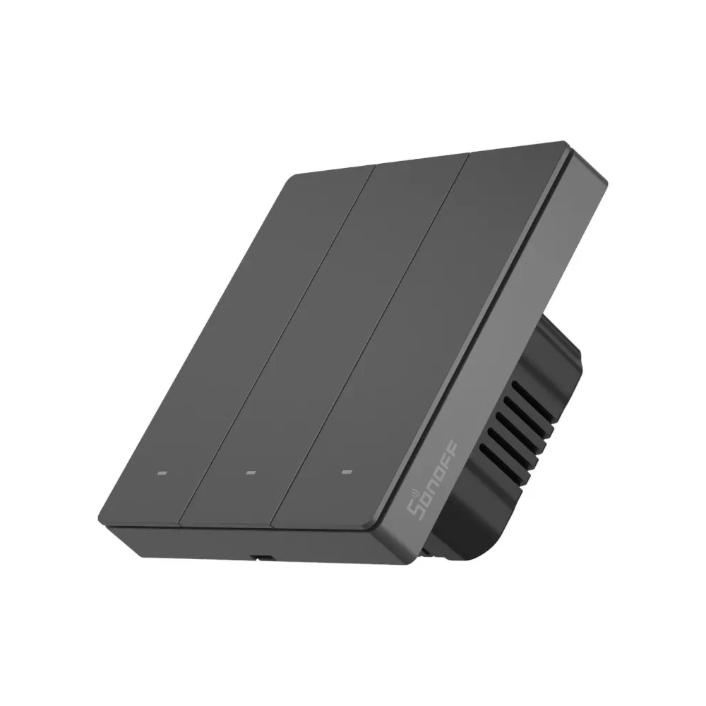 Smart Scene sieninis jungiklis WiFi Sonoff M5 3C (3 kanalu)