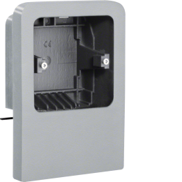 Hager SL20055901D3 Universal Accessory Box Aluminium