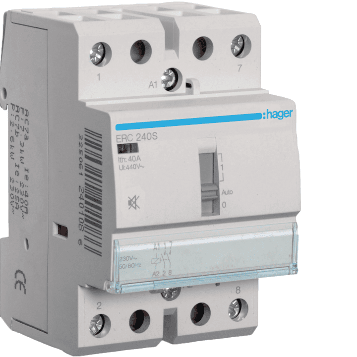 Hager ERC240S Humfree Override Controller 40A 2NO 230V
