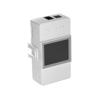 Sonoff TH20 Elite (R3) WiFi nutirelee (230V/20A ja NO/NC kuivkontakt) sensorsisendi ja LCD-ekraaniga (THR320D)