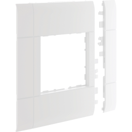Hager GR1000A9016 Frame Cover 55 mod hfr 100mm Traffic White