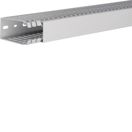 Hager HA780040 Slotted Panel Trunking 80x40mm Grey