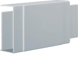 Hager LF4009087030 T-piece for Cable Trunking 40x90mm Stone Grey (RAL 7030)