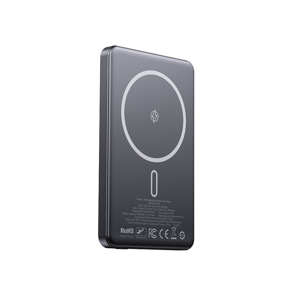 Mcdodo MC-4641 uliohuke 5000 mAh 1C magnetiline akupank, juhtmevaba (kuldne)