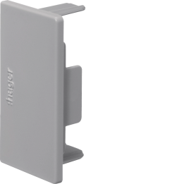 Hager LF3006067030 End Cap for LF Trunking 30x57mm Stone Grey (RAL 7030)