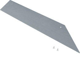 Hager AKE3000702 End Cap for On-Floor Trunking 300x70mm