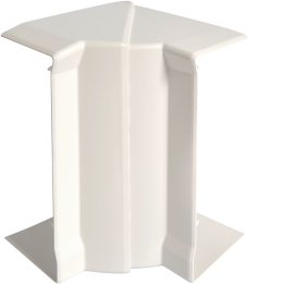 Hager GBD5013149016 Inside Corner for Cable Trunking, Traffic White