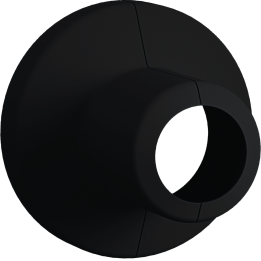 Hager G71117021 Floor Junction Cover, Anthracite