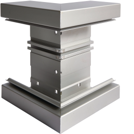 Hager BRA651703BELN External Corner for Mini Trunking