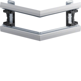 Hager BKIS251303E9016 External Cable Trunking 25mm Steel White