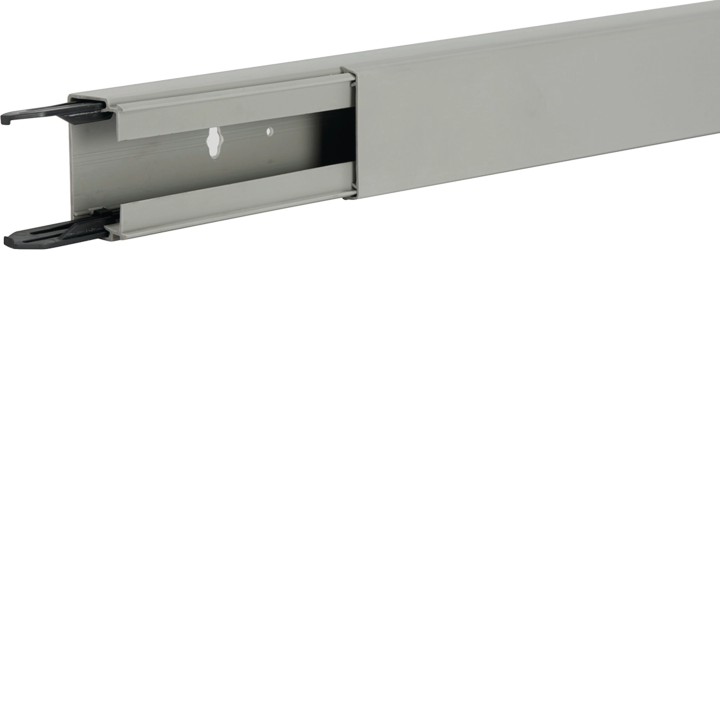 Hager Liféa LFF3004507030 Mini Trunking 30x45mm with Coupling, Grey