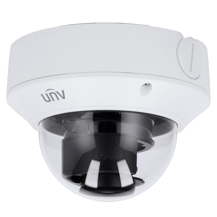 UNIVIEW EASY UV-IPC3235LR3-VSP-D 5MP āra kupola IP kamera ar PoE, Wi-Fi, IR nakts redzamību 30m, varifokālu 2.8-12mm, IP67, micr