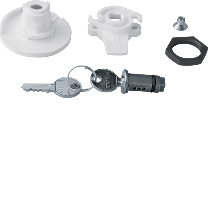 Hager FZ453N Smart Door Lock, Cilindrs Nr.455, IP44