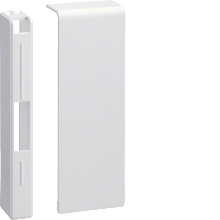 Hager SL2011569011 End Cap Traffic White