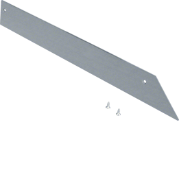 Hager AKE2500401 End Cap for Floor Trunking 250x40mm