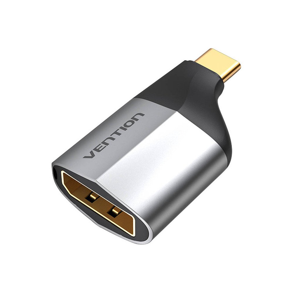 Adapteris USB-C virs un DisplayPort matite Vention TCCH0 4K 60Hz (melns)