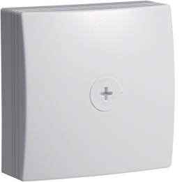 Hager ATA707599016 Junction Box 75x75mm, Traffic White