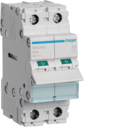 Hager SBN240 2P 40A Switch Isolator