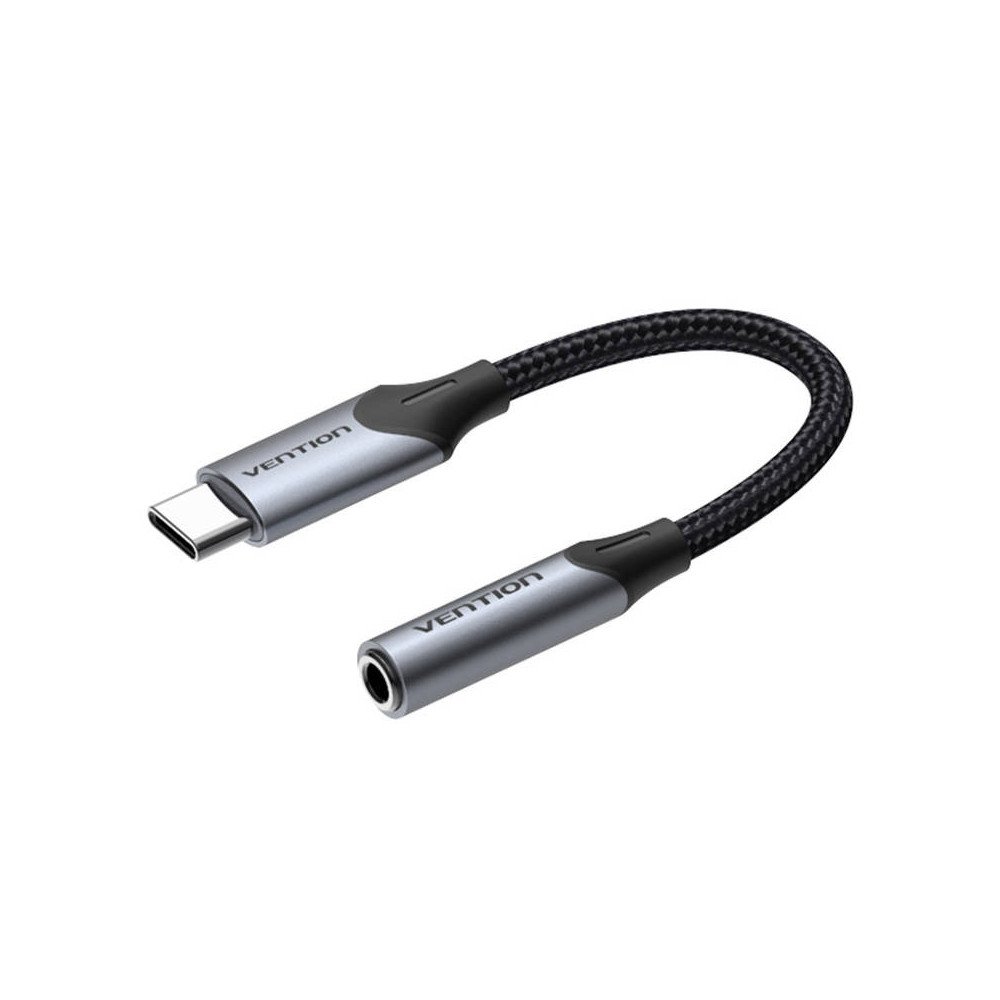 Adapter audio USB-C male to 3.5MM jack female Vention BGJHA 0.1m