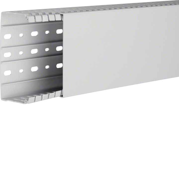 Hager HA760120 Slotted Panel Trunking 60x120mm Grey