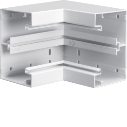 Hager BRA8513049016 Internal Corner 85x130mm with Lid 80mm White