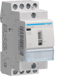 Hager ERC425 Override Contactor 25A 4NO 230V