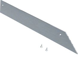 Hager AKE2000401 End Cap for On-Floor Trunking 200x40mm