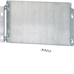 Hager FL316A Adjustable Steel Mounting Plate for Orion+ 404x145 mm