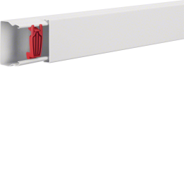 Hager LF4006009011 Trunking 40x60mm Steel Traffic White