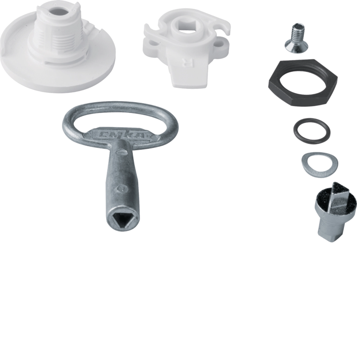 Hager FZ450N universālā trīsstūrveida atslēgas slēdzene 7mm IP44