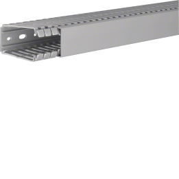 Hager BA780040 Slotted Panel Trunking 80x40mm Grey